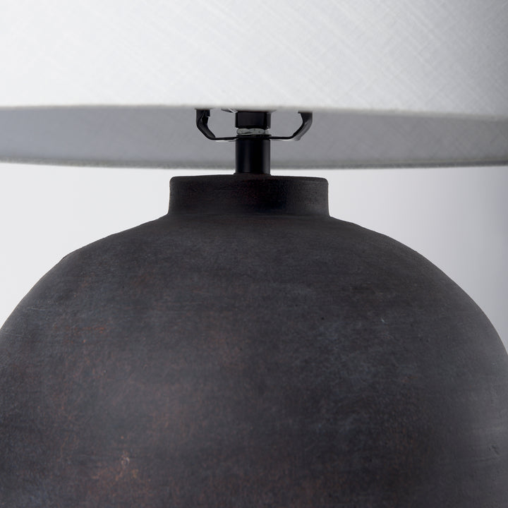 Marvin Black Ceramic Table Lamp