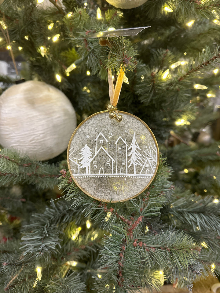 WINTER SCENE ORNAMENT