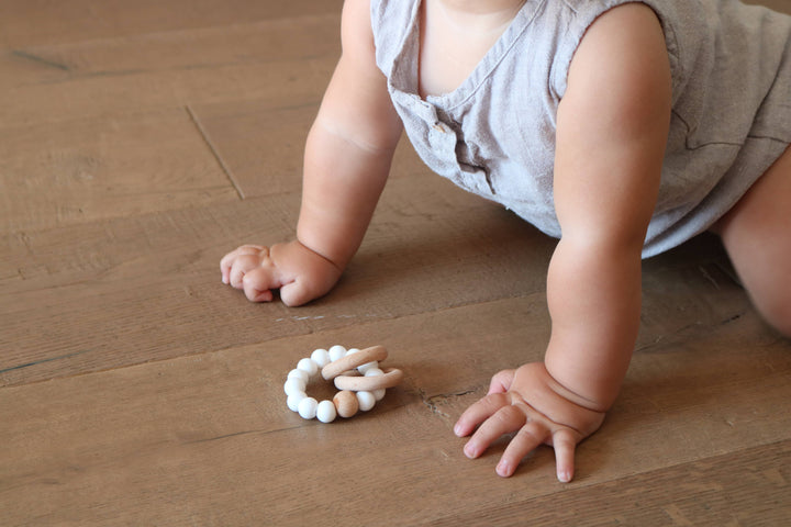 Ring Teether Color: White