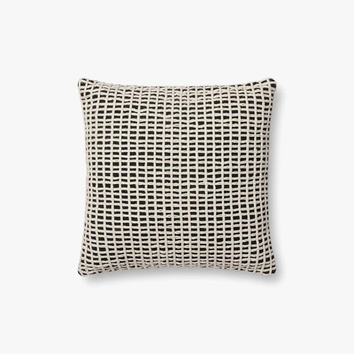 BLACK / IVORY PILLOW