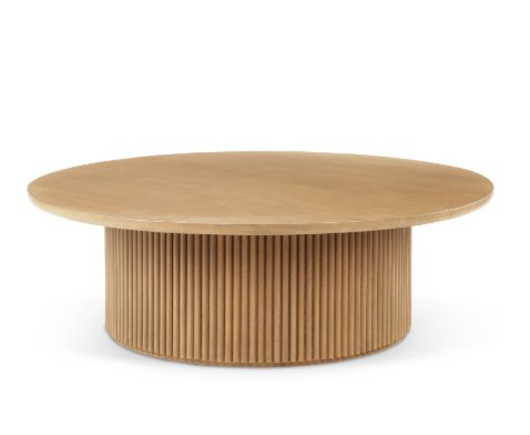 Terran Wood Round Coffee Table