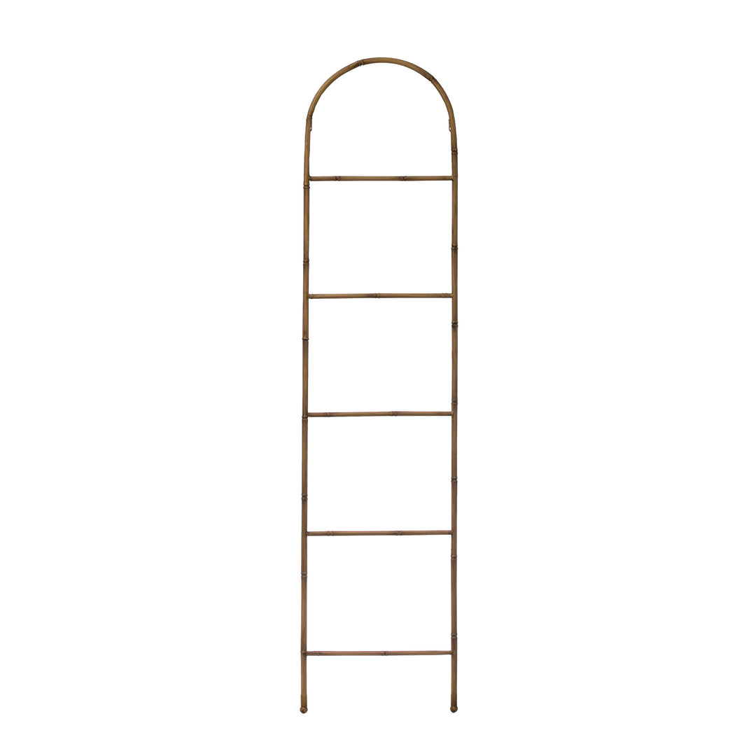 Bamboo Finish Metal ladder